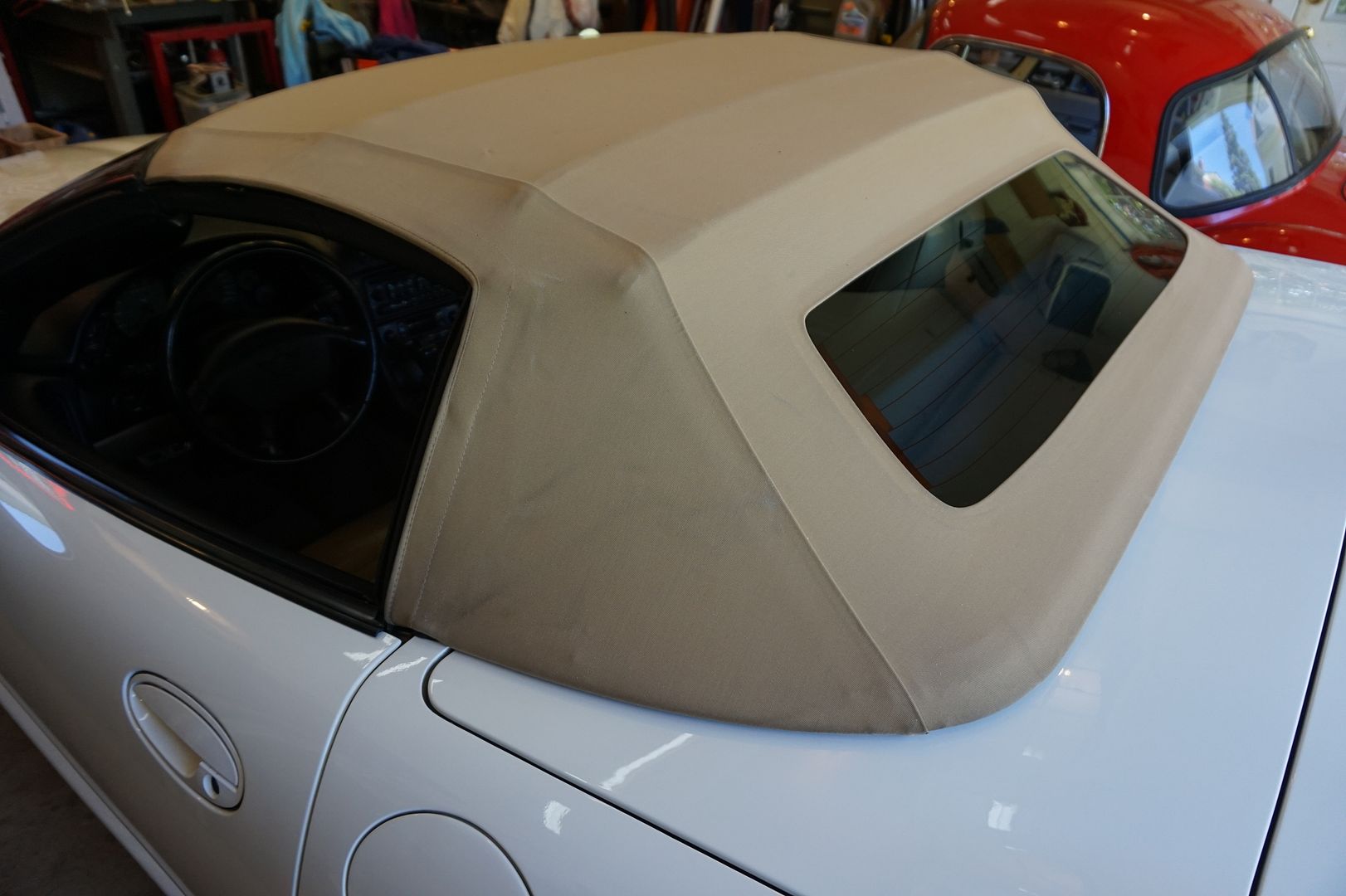 Mold/Mildew stained Tan convertible top wont clean up Help Page 6